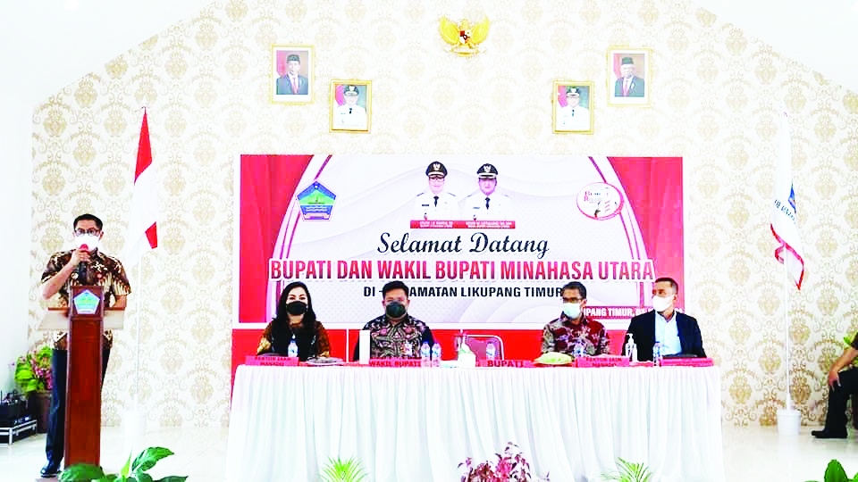 Tepati Janji Politik, Joune-Kevin Berkantor di Kecamatan